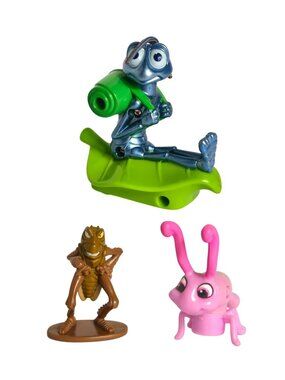 Disney Pixar A Bugs Life Flick Hopper & Dot Figures Collectible Toy Mixed Set